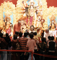 शारदीय नवरात्रि दुर्गा पूजन